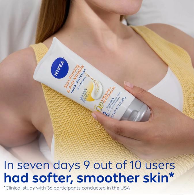 NIVEA Skin Firming Antiwrinkle Neck & Chest Cream - Image 3